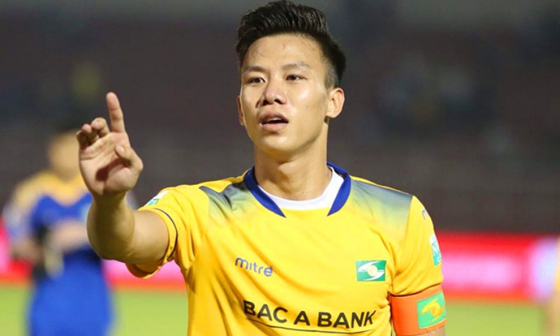 Ngay t�?khi còn tr�? Qu�?Ngọc Hải th�?hiện phong cách thi đấu riêng của bản thân